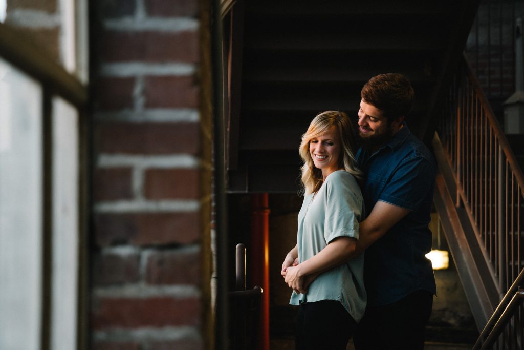 Couple in a home.