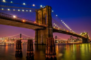 Picture of the Brooklyn Bridge