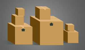 moving boxes without label