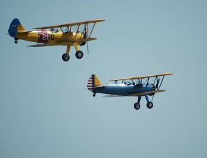 things to do in red hook - two aircrafts flying in the sky during daylight