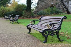 three benches
